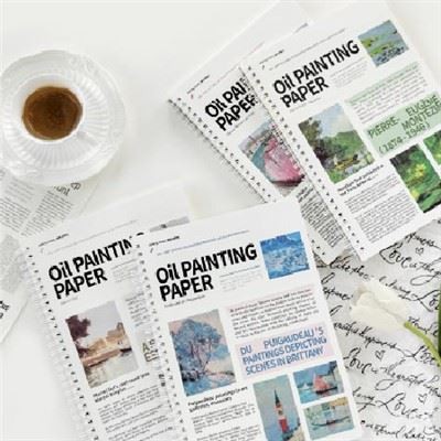 Quaderno a spirale che cammina lentamente